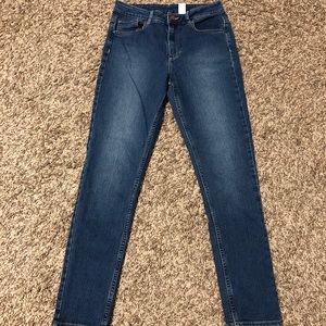 Skinny Ankle High Waist Jeans